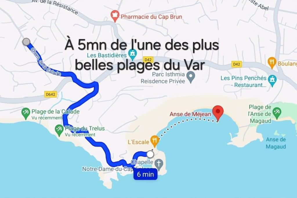 T2 Cosy Toulon, Proche Plage Exteriör bild